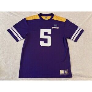 Minnesota Vikings Alternate Jersey Mens Large Purple Teddy Bridgewater NFL